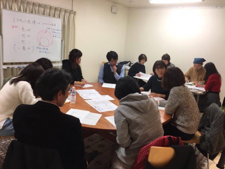 交流分析講座のようす